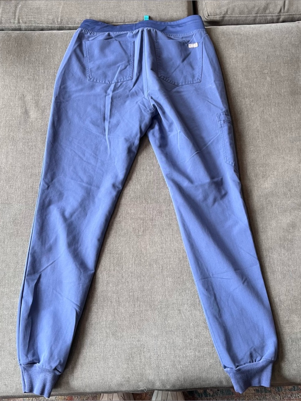 Figs Zamora Joggers Blue Small Tall - Picture 3 of 3